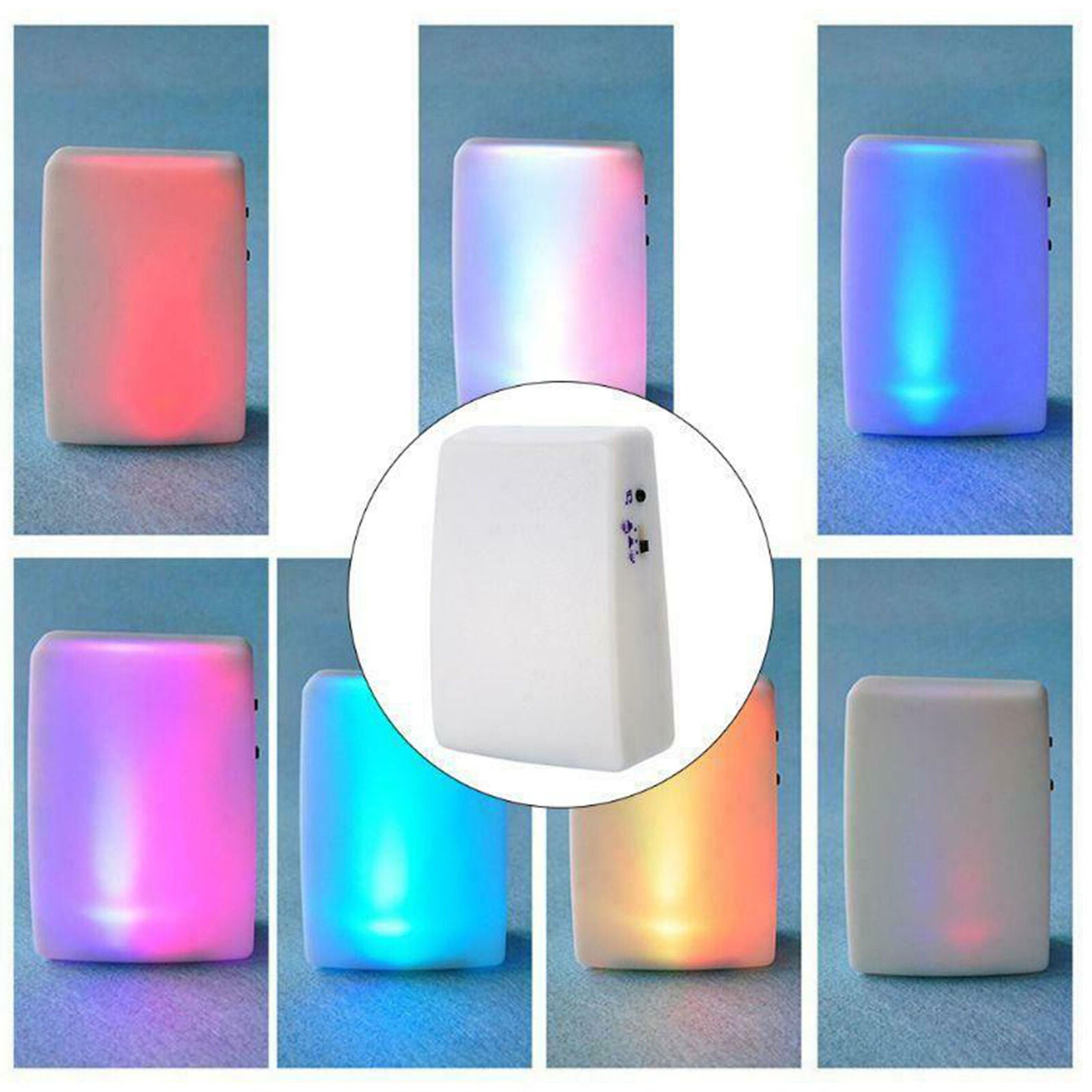 7 Color Light Flash 16 song 3 mode music Wireless Doorbell Deaf Doorbell