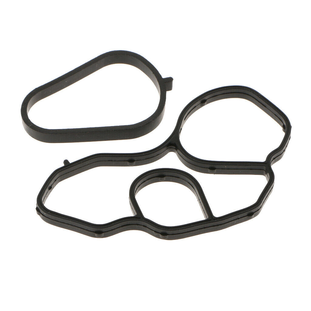 Automotive Black Engine Oil Cooler Sealing Silicone Gasket for BMW Mini