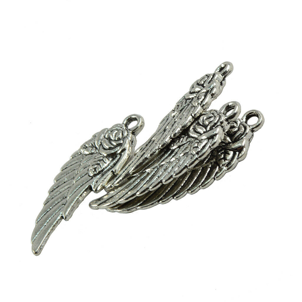 30Pcs Angel Key Pendant Charms Bead Jewelry Decoration for Necklace