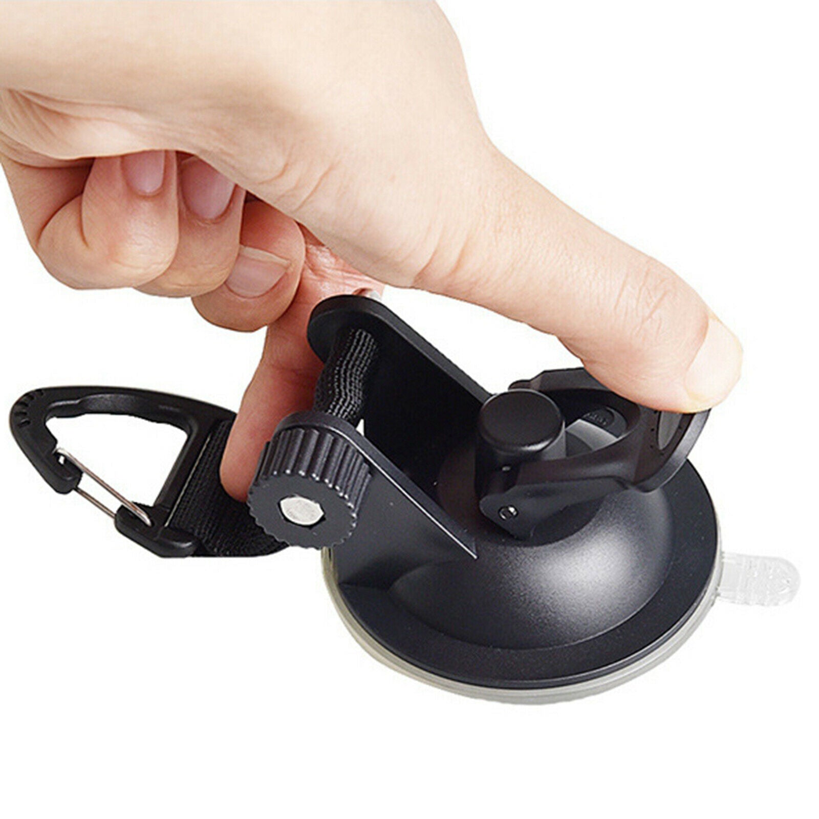 Heavy Duty Power Carabiner Suction Cup Hook for Bathroom Car Window Restroom