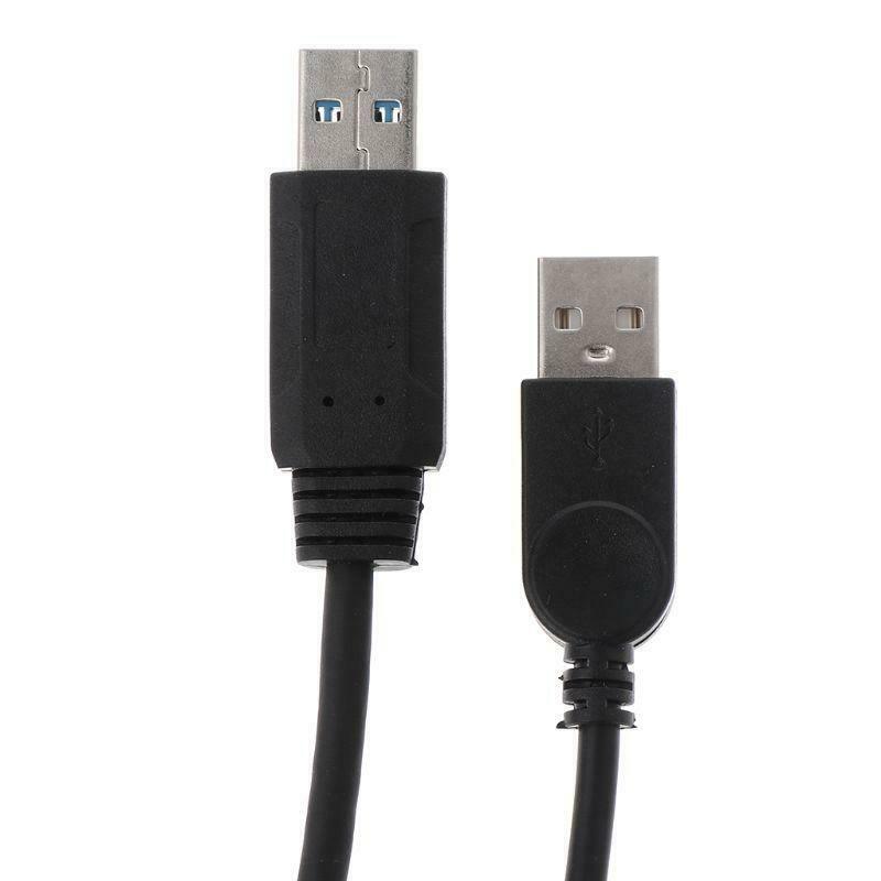 USB 2.0 A Male to USB Female 2 Double Dual Power Supply USB Female Splitter HUB