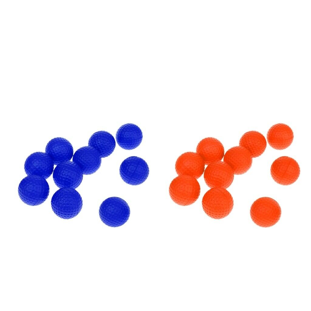 Pack 20 Foam Sponge Golf Balls Practice Ball for Home Office Field 42mm