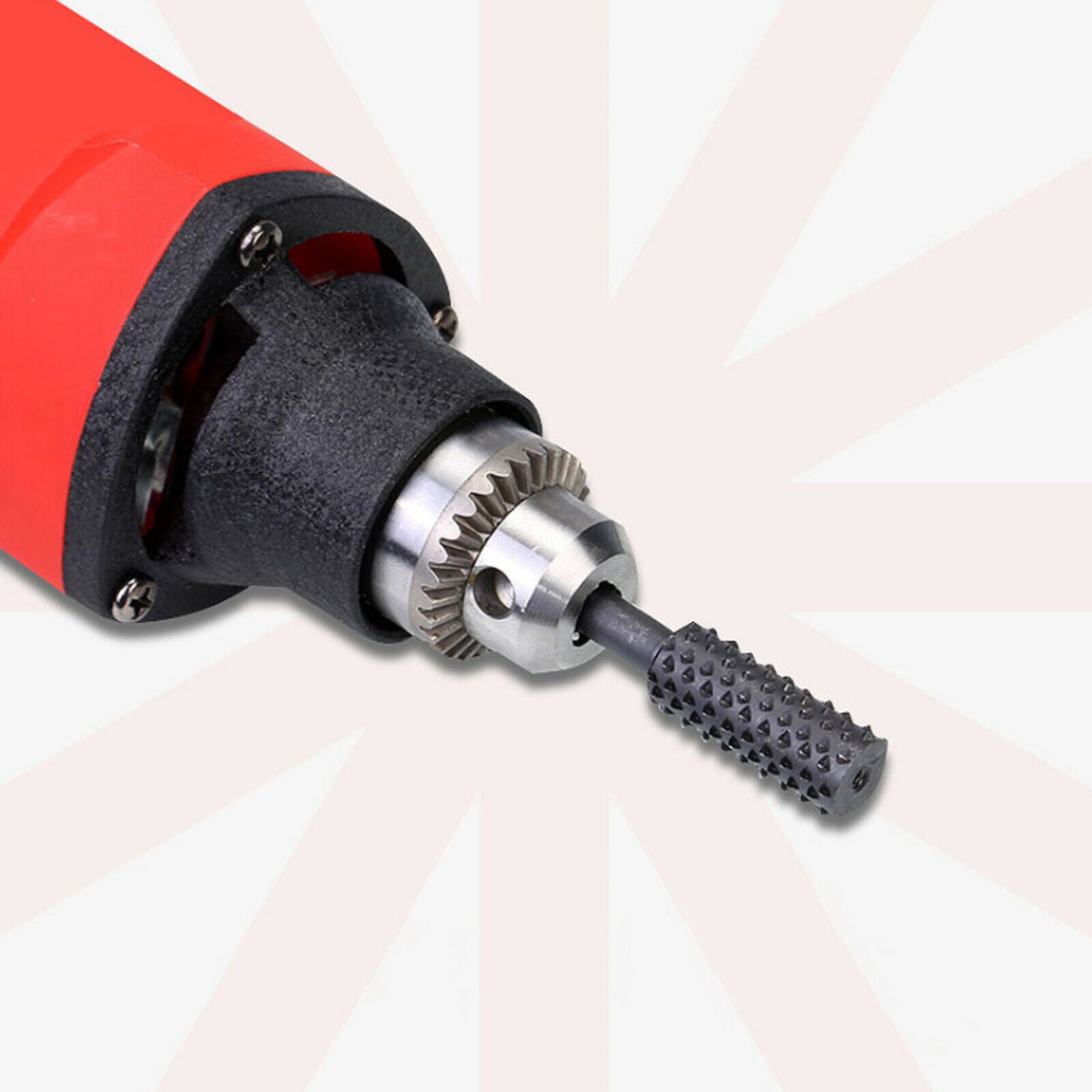 10 x HSS Rotary Burr Set 6mm Shank Drill Bits Tool for DIY Woodworking Carving