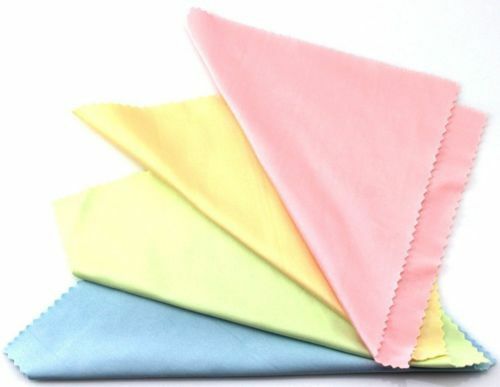 100pcs Microfiber Cleaning Cloth For Phone Screen Camera Lens Eye Glasses