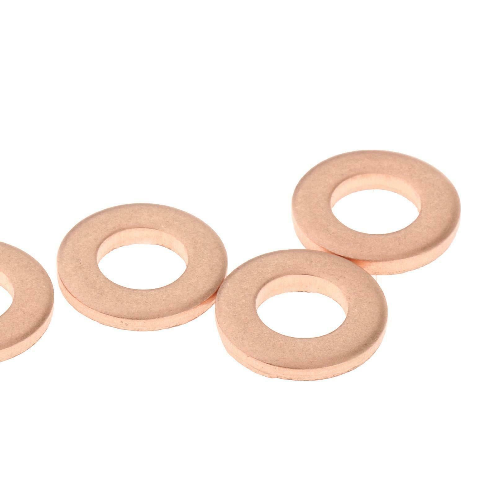 4x Fuel Injector Seal Copper Washer For Ford Transit Mk7 3.2 2006 2007 2010