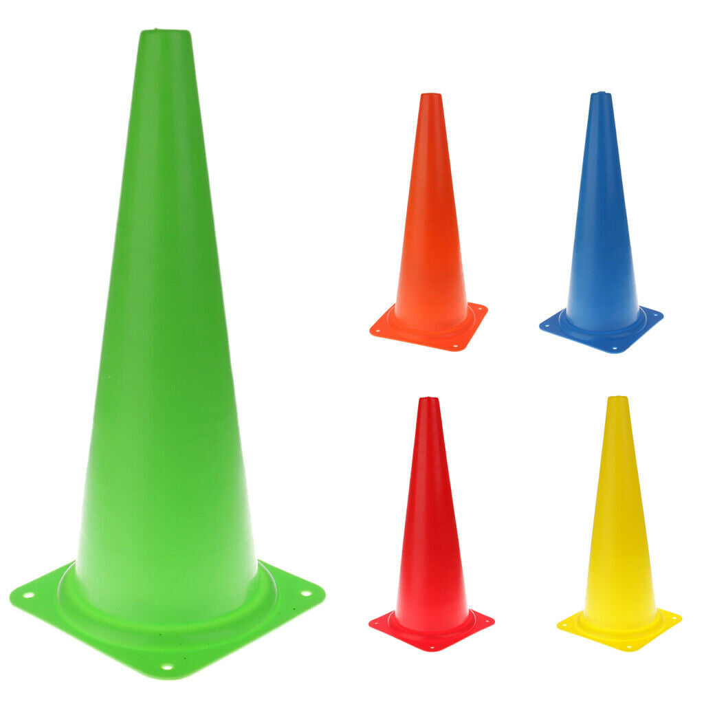 48cm Safety Cone for Sports Training, Soccer, Construction, Traffic green