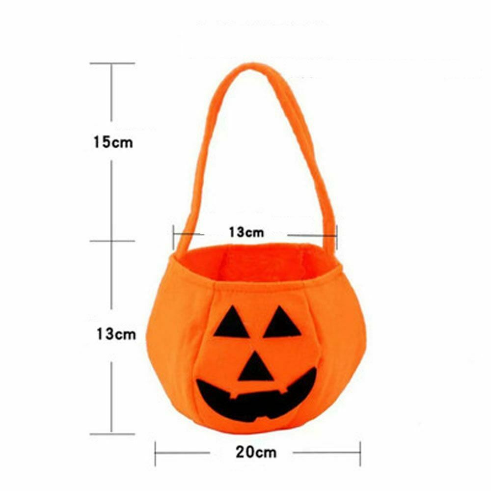 Gift Bag Decoration Fashion Halloween Square And Round Pumpkin Ghost Bags Tote