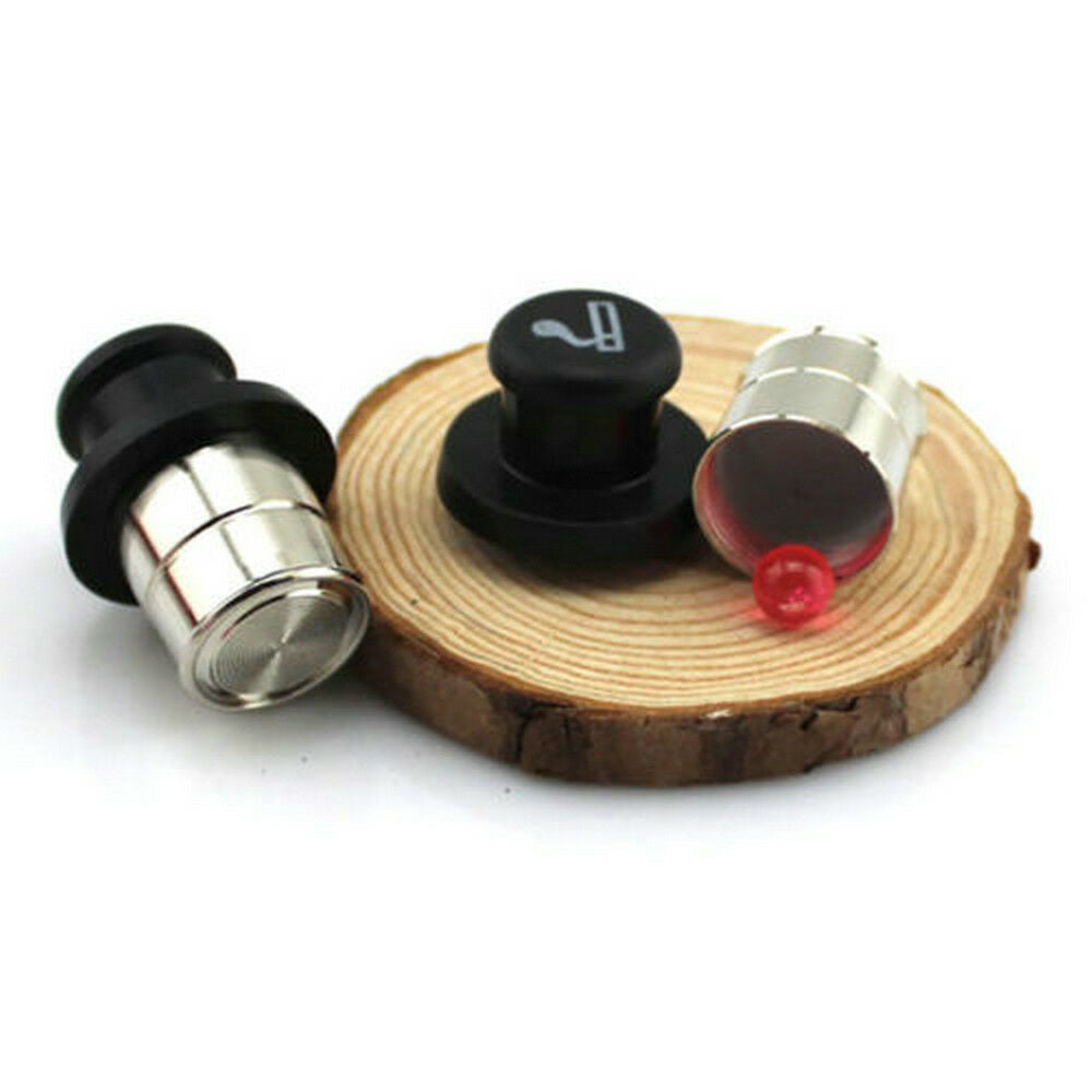 New Car Lighter Secret Stash Box Pill Container Holder Metal Hiding Place Safe !