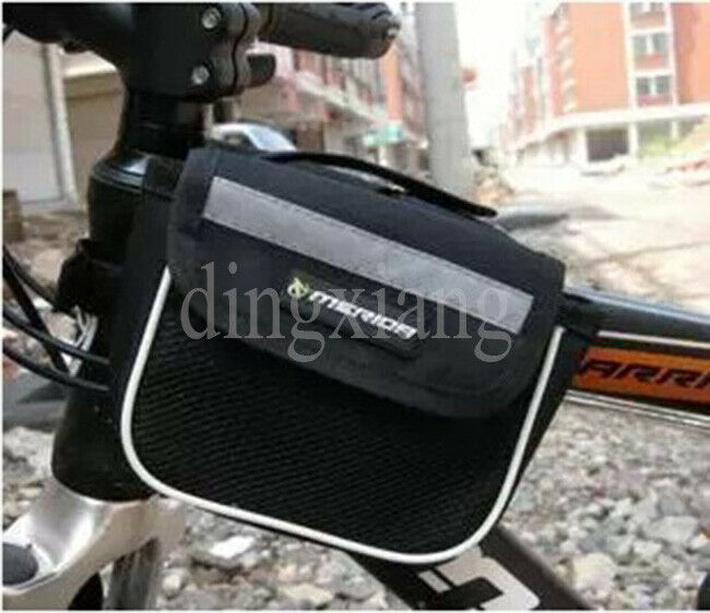 Mountain Bike Bicycle Bag  Front Beam Road Bag Cycling Phone Bag Bilateral BagX1