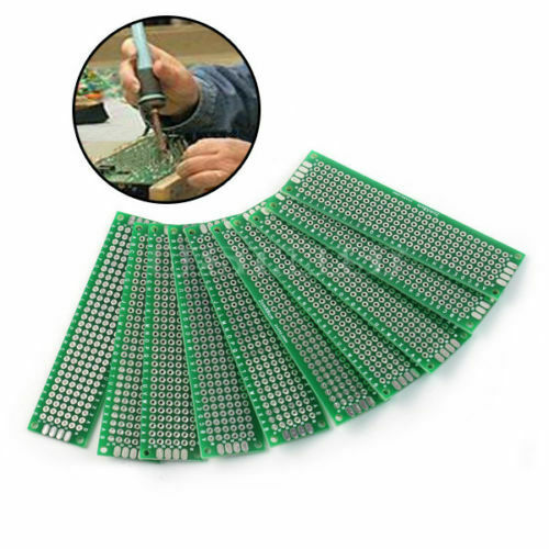 Double Sided Universal PCB Board Prototype Kit DIY Soldering Electronic Project