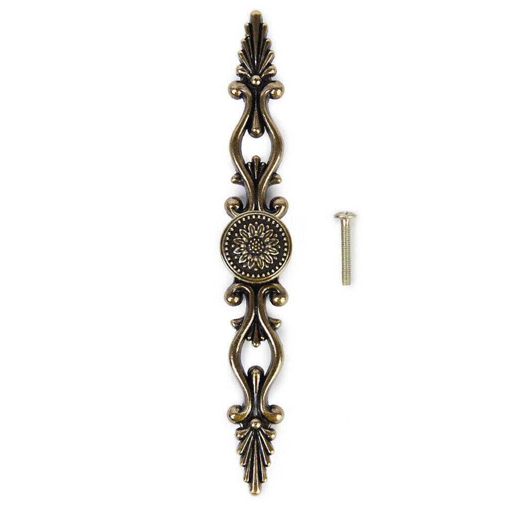 Beautiful Dresser Cabinet Door Pull Handle for Home Office Ornament Bronze