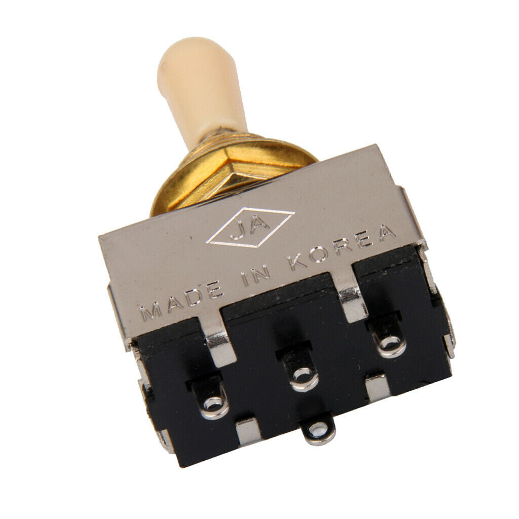 3-Way Box Style Toggle Switch W/   For Electric Guitar Parts Accessories