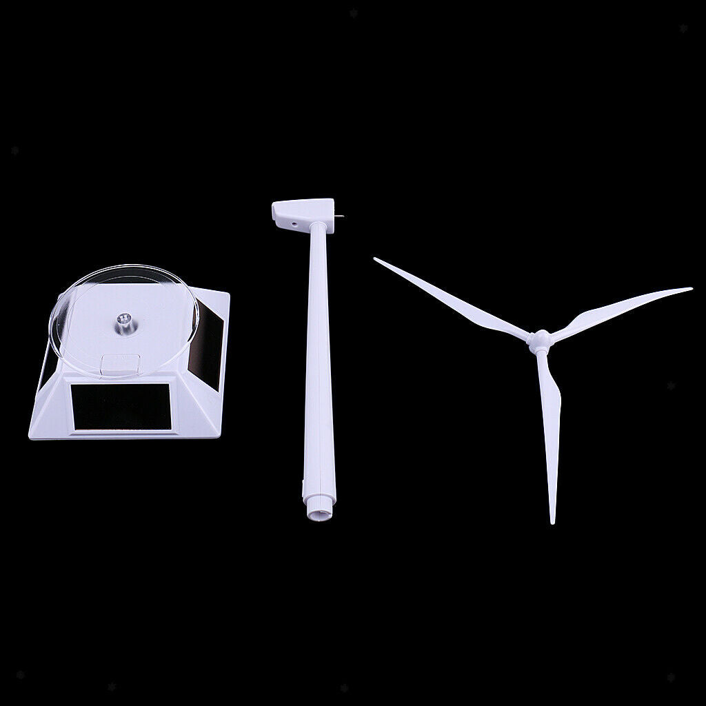 Solar  farm / windmill, 11 x 11 x 3.5 cm