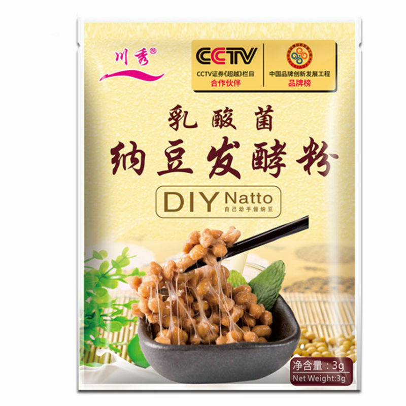 3G / Bag Bacillus Natto for DIY Natto enzyme spore starter Fermentation Powder