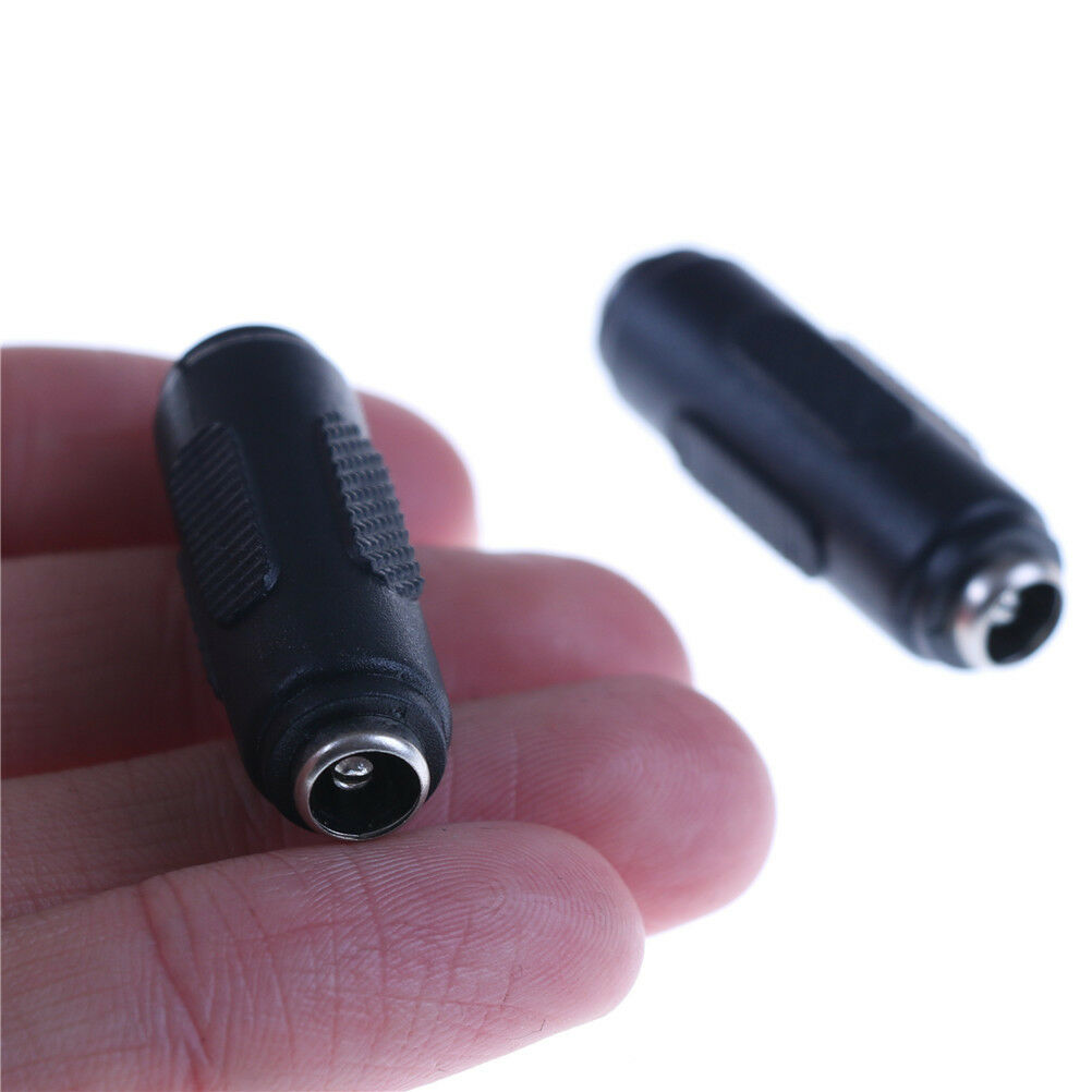 1 Pcs 2.1mm x 5.5mm Female to Female DC Power Socket Audio Adapter Connect.l8