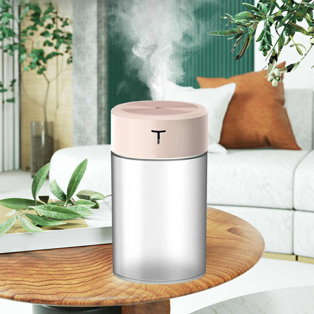 360ML Cool Mist Humidifier USB Mist Maker Fogger Car Desktop Air Purifier