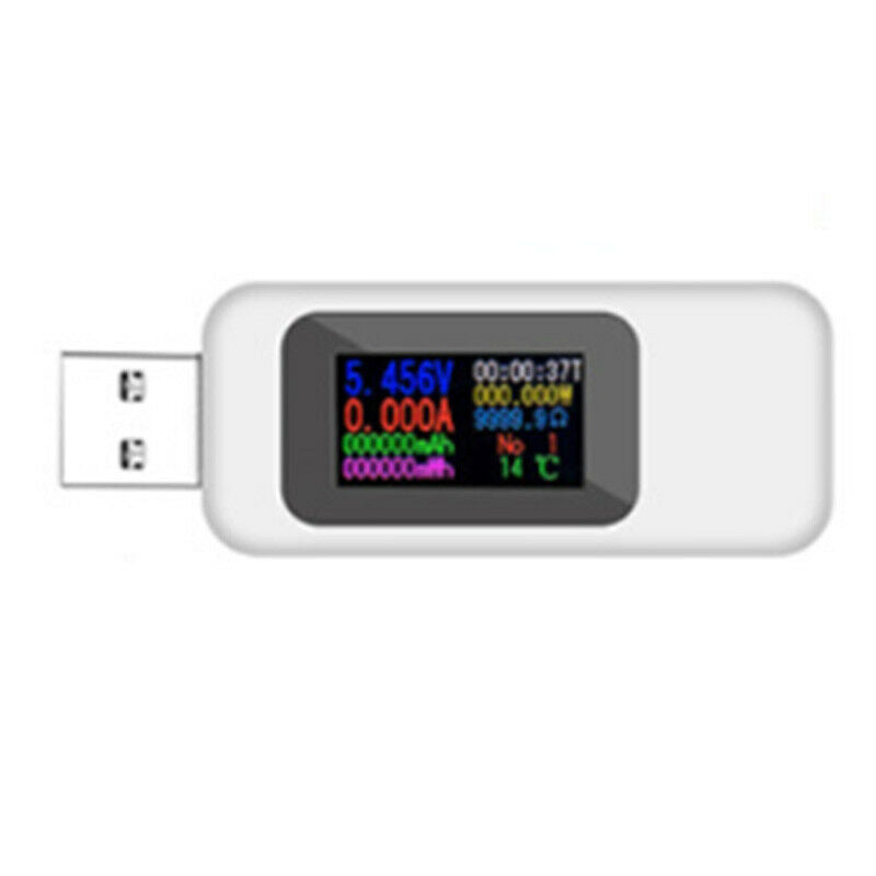 2X(USB Digital Display Voltmeter DC Current Meter Mobile Phone Charging DetW4R8)