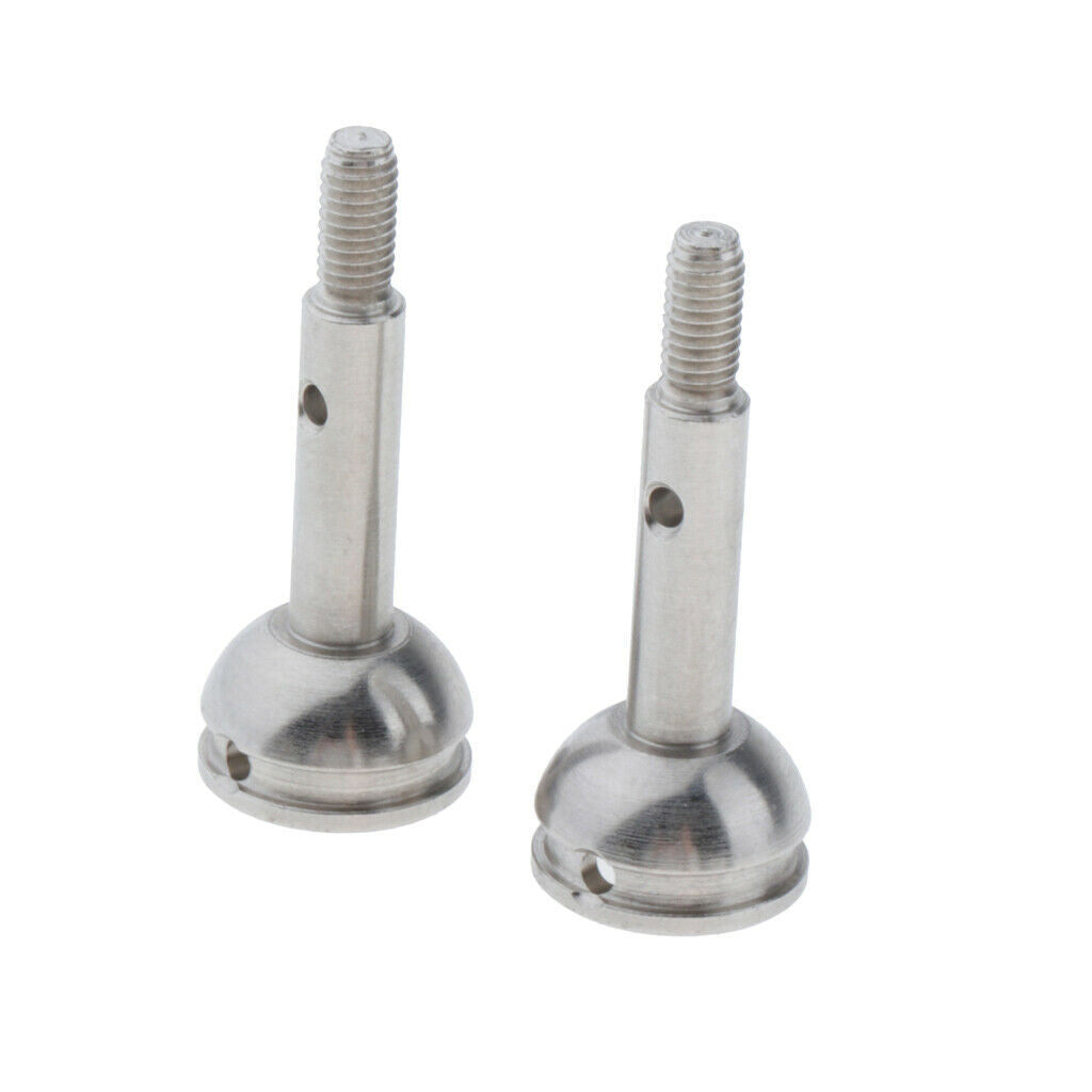 2Pcs Metal RC Car Front Wheel Shaft Cup for 1/14 Wltoys 144001 RC Buggy