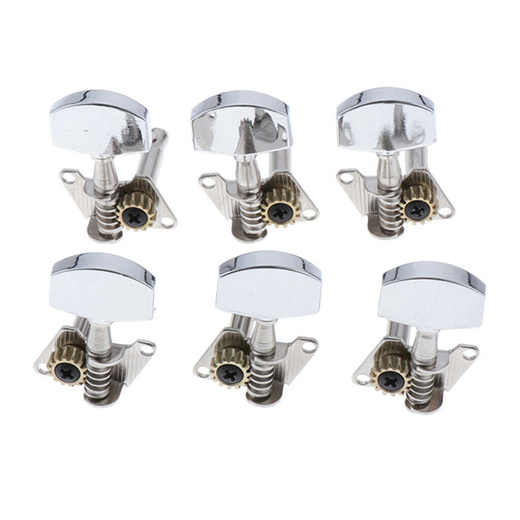 2X Tuning Pegs Tuners Machine Heads for Acoustic Folk Guitar 6Pcs