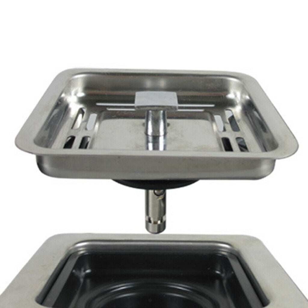 1pc Square Garbage Disposer Basket Food Waste Disposer Adapter Anti-Clogging