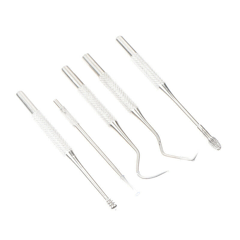 Stainless Steel Toothpick Set Portable Toothpick Holder Outdoor Household.l8
