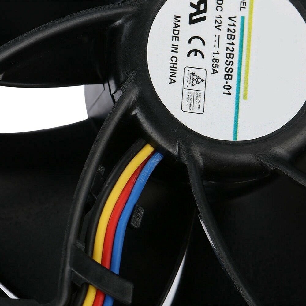 7000RPM Wind-force Cooling 4 PIN Fan Fast Heat 250.3CFM Dissipation for Antminer