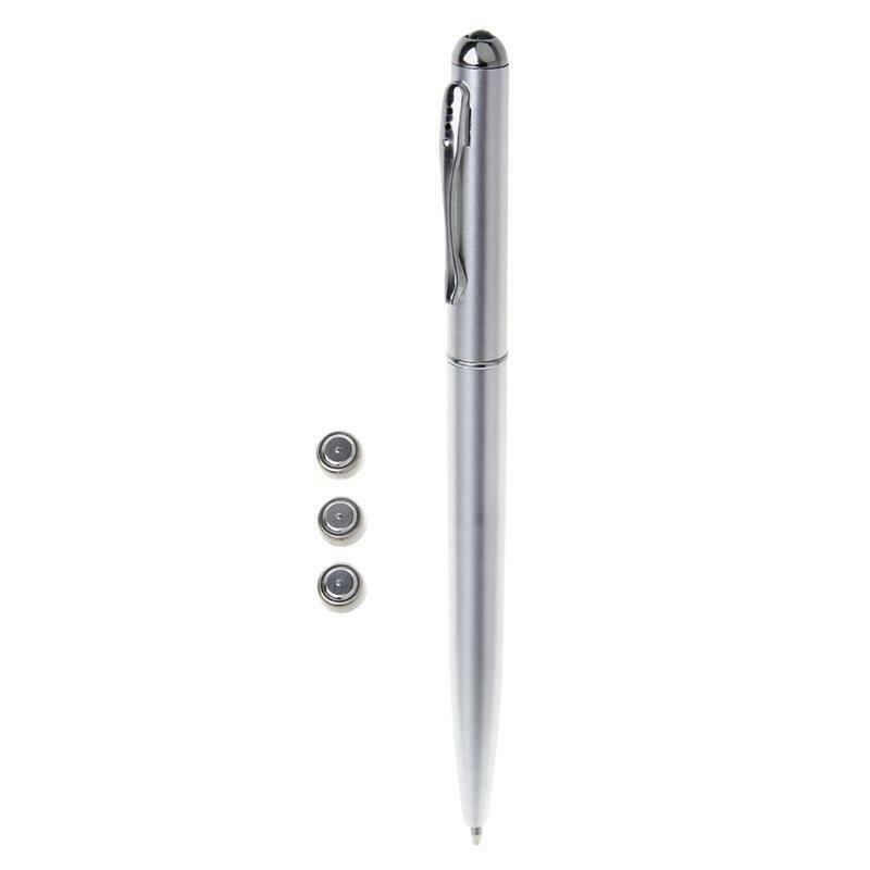 Creative Magic LED UV Light Ballpoint Pen With Invisible Ink Secret Spy Pen