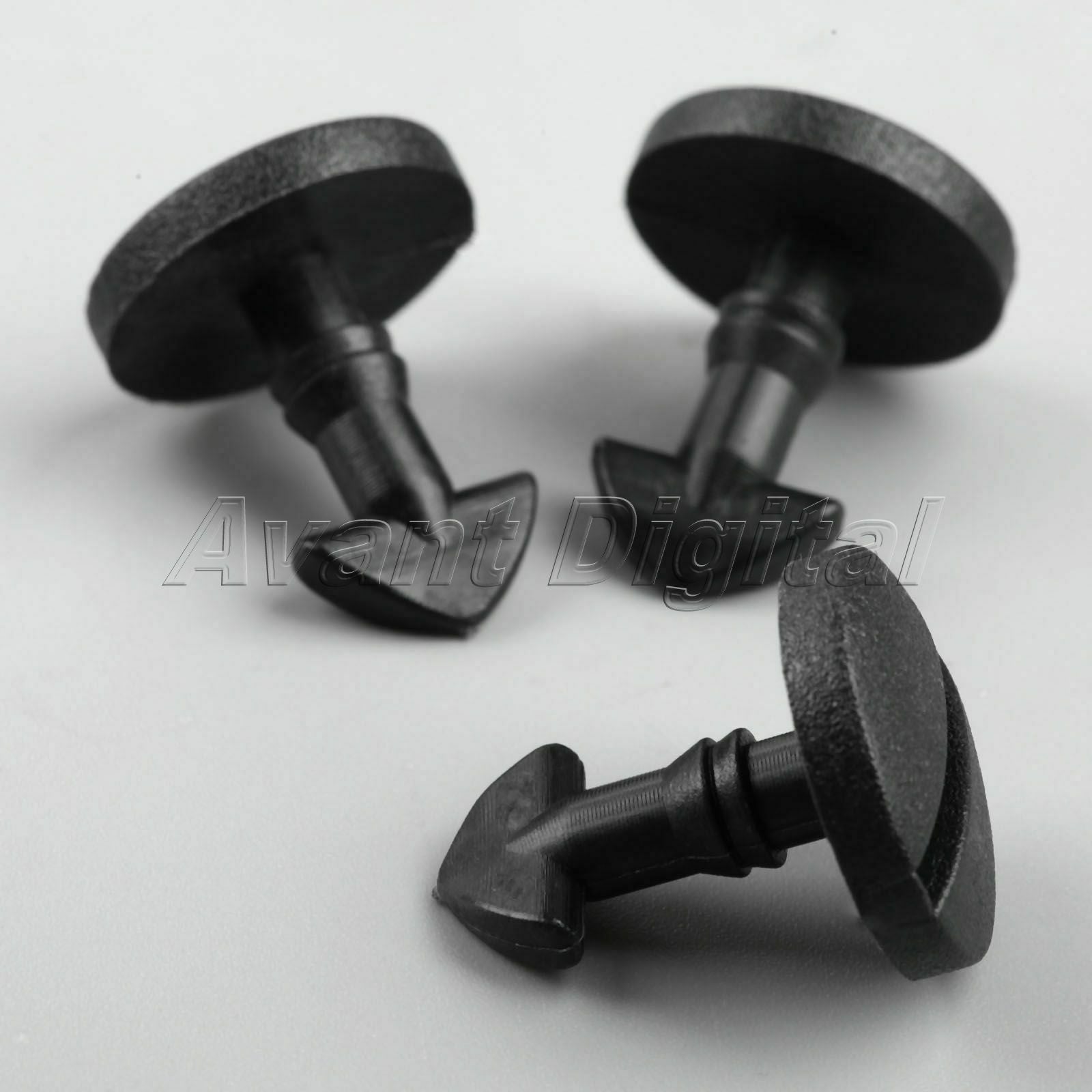 For RANGE ROVER 10PCS Car Auto Rear Bumper Tow Cover Clips Towing Eye Trim Clip