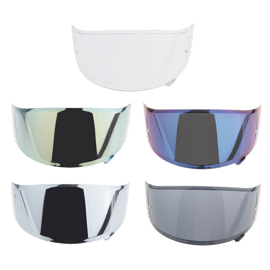 2PC Motorcycle Helmet Visor for X14 RF-1200 X-spirit Motor Parts Blue+Gray