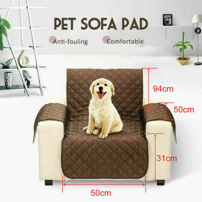 Seat Quilted Reversible Pet Dog Couch Sofa Chair Furniture Protector Cover