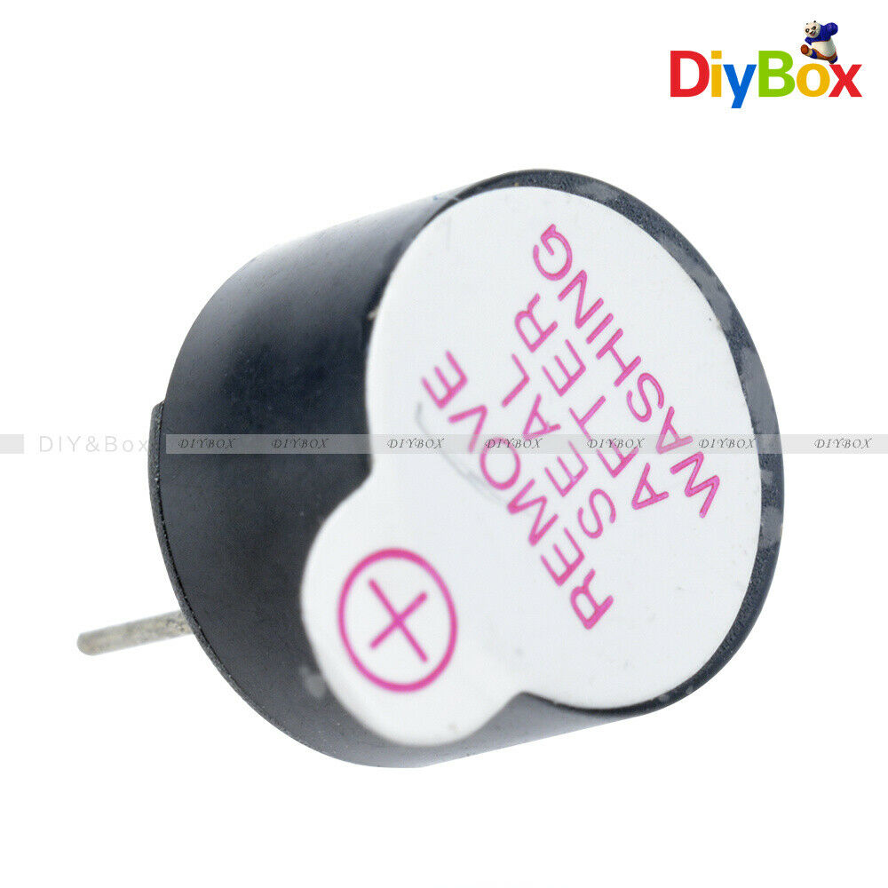 10PCS Active Buzzer 12mm 3V Magnetic Long Continous Beep Tone Alarm Ringer