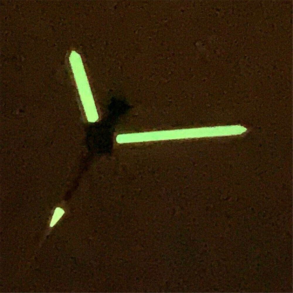 For SKX007 NH35/NH36 Watch Movement Green Luminous Watch Hands Kit