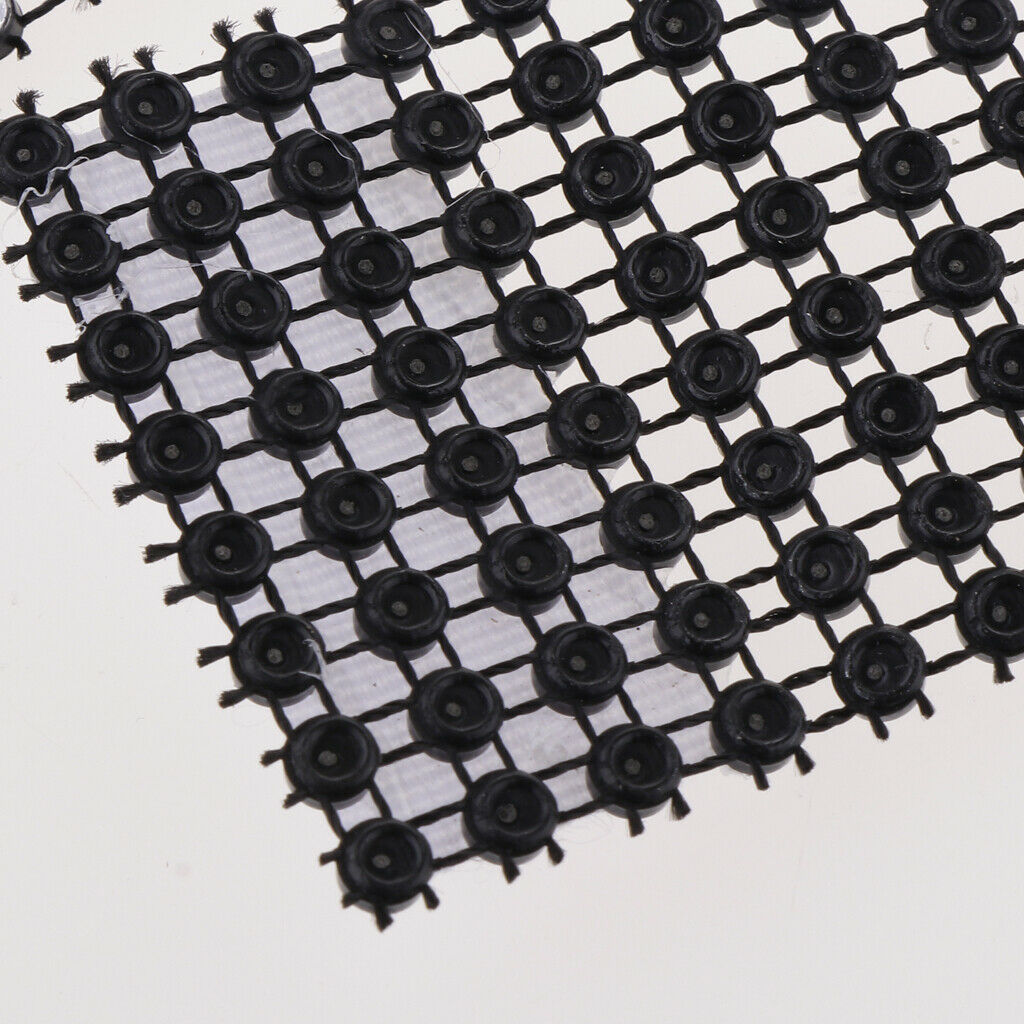 20pcs Plastic Diamond Napkin Rings Holders Wedding Party Table Decor Black