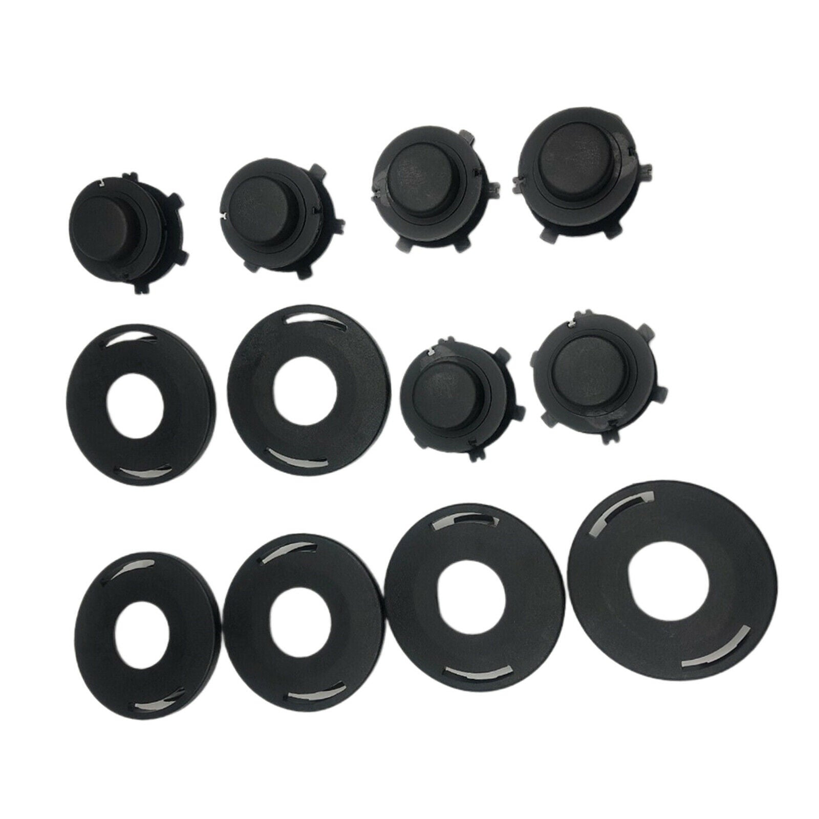 6 Spool w/Caps Fit for Stihl Head Cover 25-2 FS90 FS100 FS110 FS120 FS85