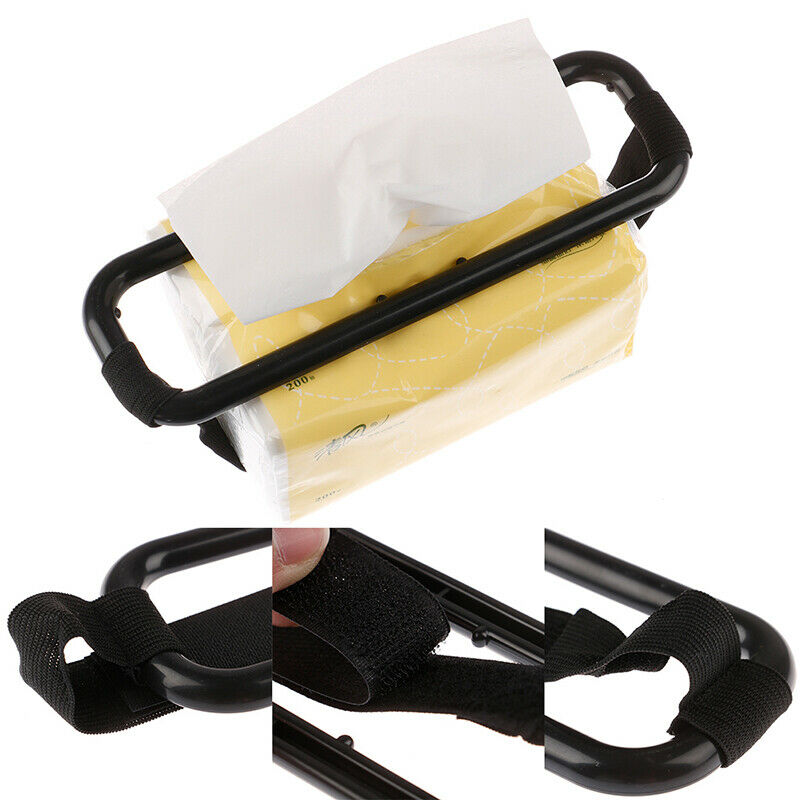 1 Pcs Auto Accessories Car Sun Visor Tissue Box Holder Paper Seats Back Brack Lt