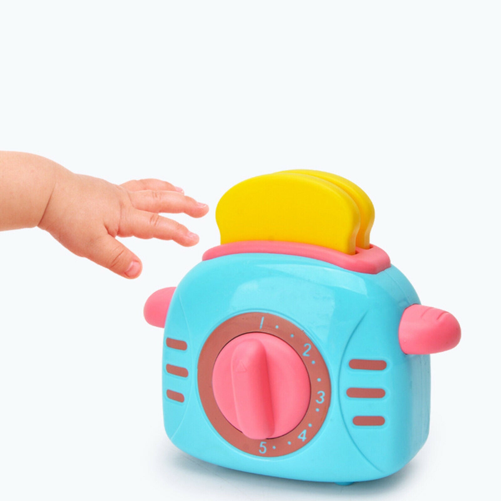 Kids Game Colorful Toaster Bread Maker Learning Toys for Children Sets