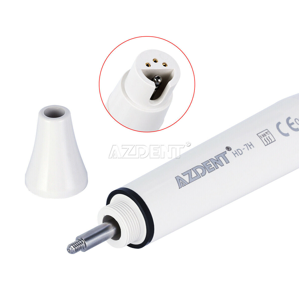 10X AZDENT Dental Ultrasonic Piezo Scaler Handpiece HD-7H fit SATELEC DTE