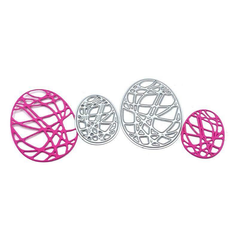 Easter eggs DIY Cutting Dies Embossing Stencil Template Scrapbooking Paper card