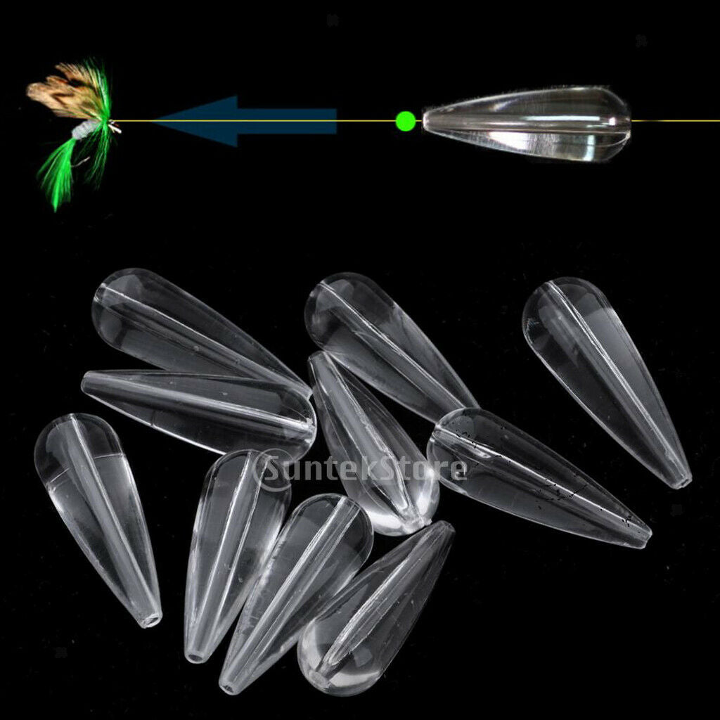 Lots 10 Sinking Bombarda Float Sbirolino Floats Pose Sea Fishing Tackle
