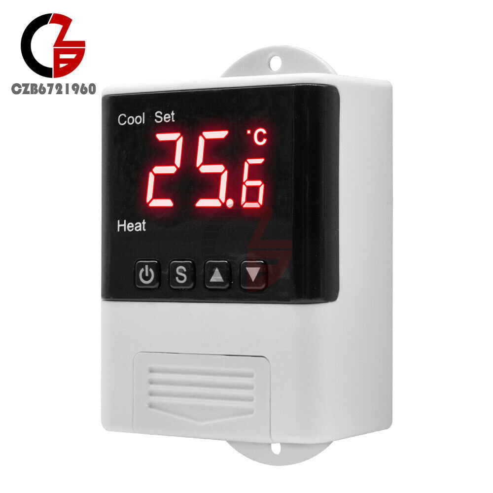 DTC2200 AC110V-220V Digital LED Temperature Controller Thermostat SensorCable