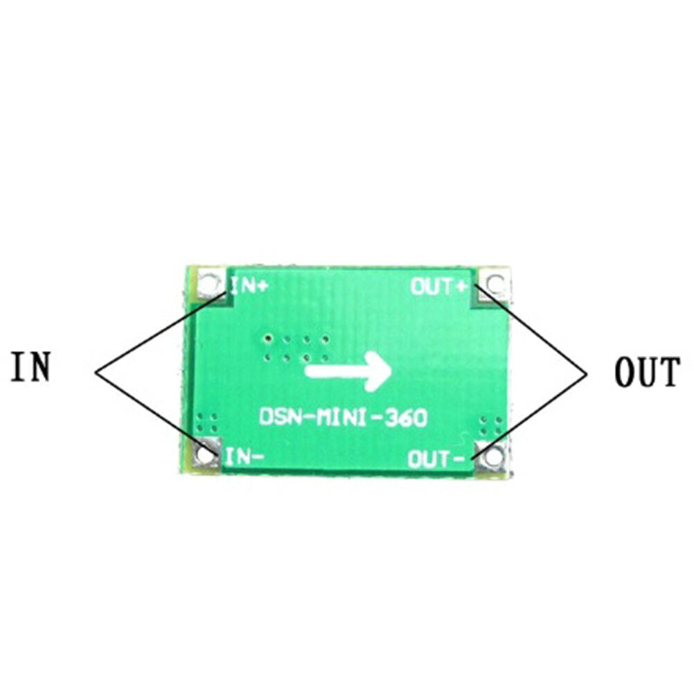 3A Mini DC-DC step down converter volt regulator 5V-23V to 3.3V 6V 9V 12V_ Q Lt