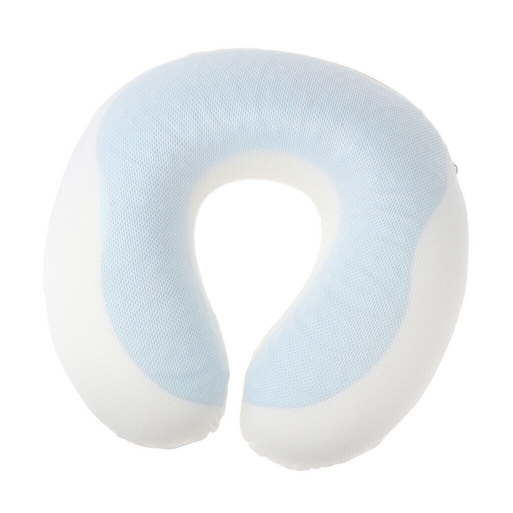 2 Piece Set Cool Travel Gel Memory Foam Pillow + Tail Coccyx Support Cushion