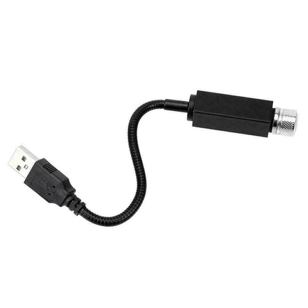 USB Car Roof Star Led Interior Light Starry Ambient Decor Auto Projector Y6P0