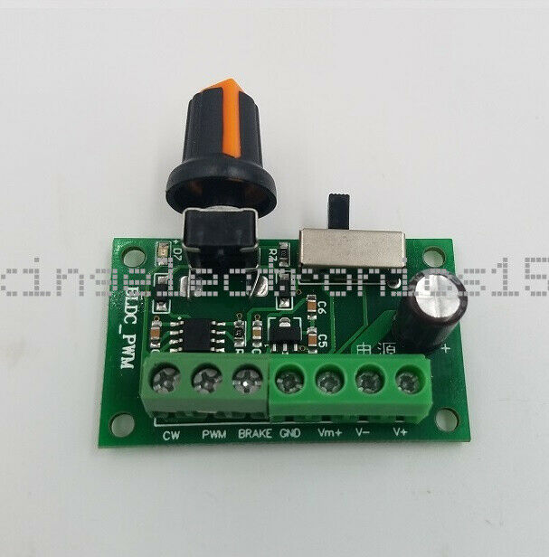 DC 12V/24V Inner Driver Brushless Motor PWM Speed Controller CW CCW Brake NEW