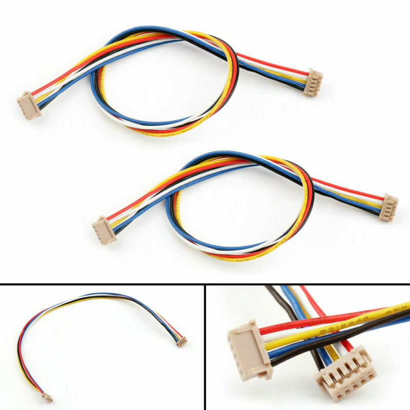 2x DF13 5 Position 5Pin Connector For APM2.6 Pixhawk PX4 Flight Control Cable BS