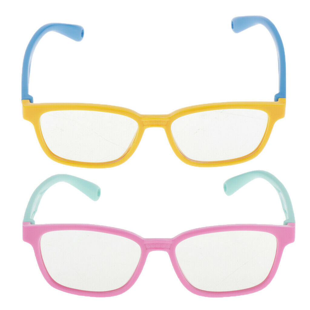 2x Kids Anti Blue UV Light Blocking Computer Glasses Blocker for Boys Girls