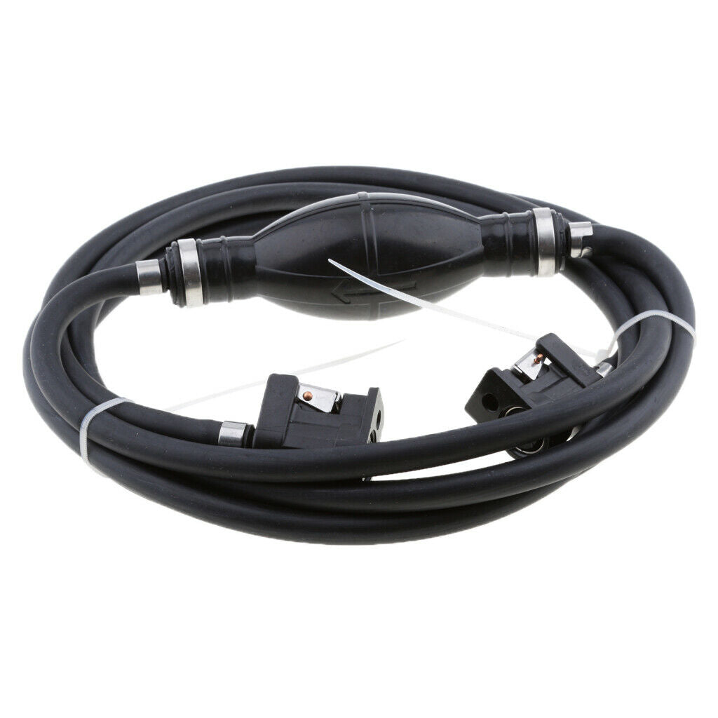Fuel Line Hose Pipe Connector 6mm 1/4'' For Yamaha Outboard Marine