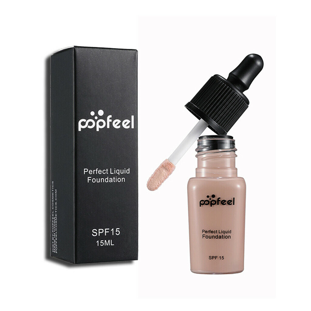 3 Colors Face Makeup Foundation Concealer Liquid for Blemish Dark Circles #1#2#4