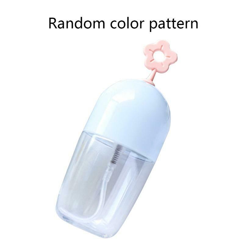 55ml Plastic Empty Spray Bottle for Make Up and Skin Care Refillable Random Colo