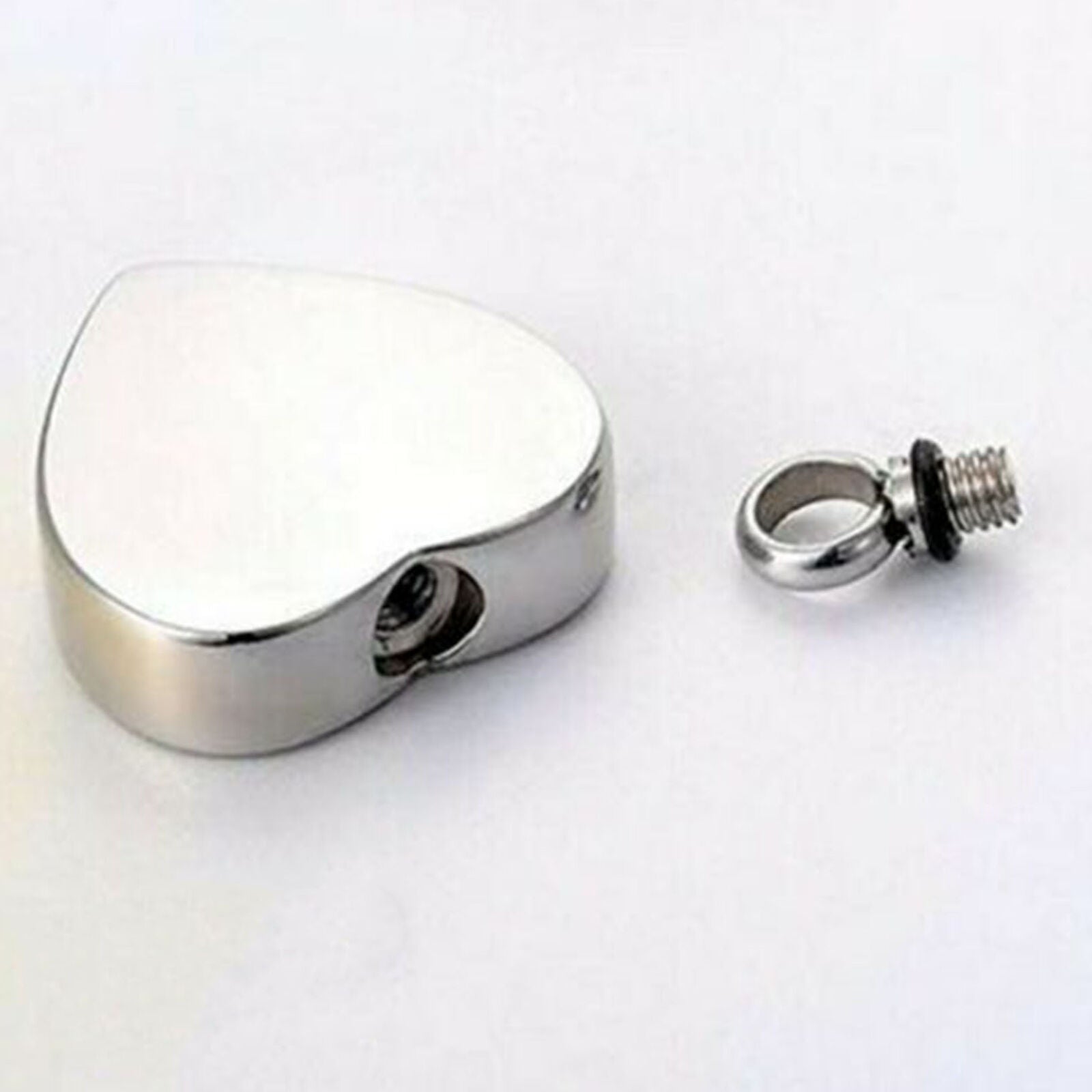 Fashion Unisex New God has You in his Arms Heart Cremation Urn Ashes Necklace